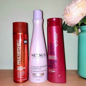 NEW 3pc PM & Nexxus & Joico shampoo conditioner